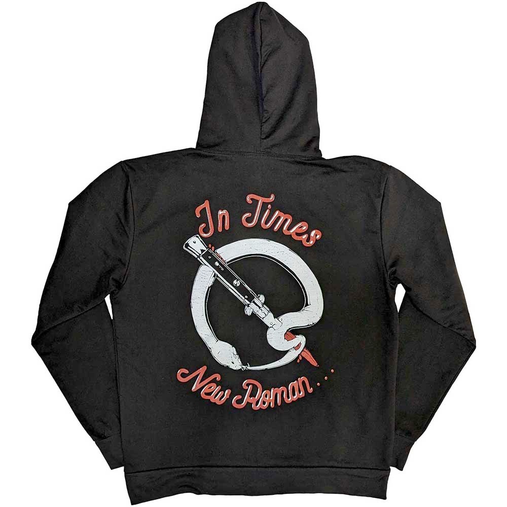 Queens Of The Stone Age - Snake Logo Hoodie/trui - Zwart